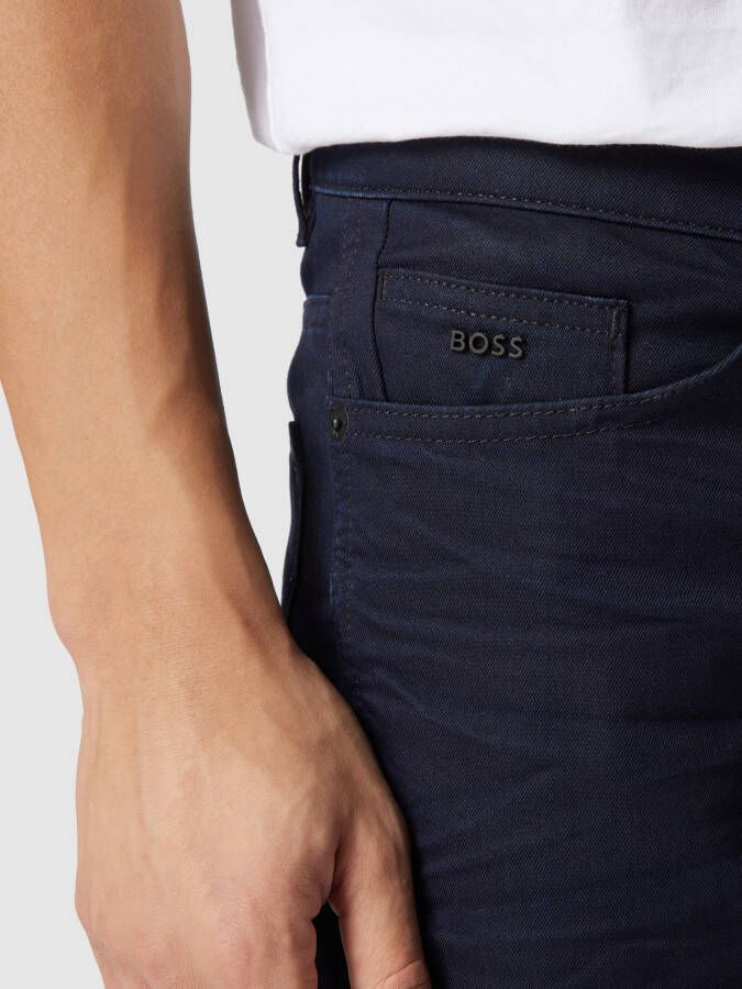Boss Slim fit jeans met stretch model 'Delaware' - Foto 2
