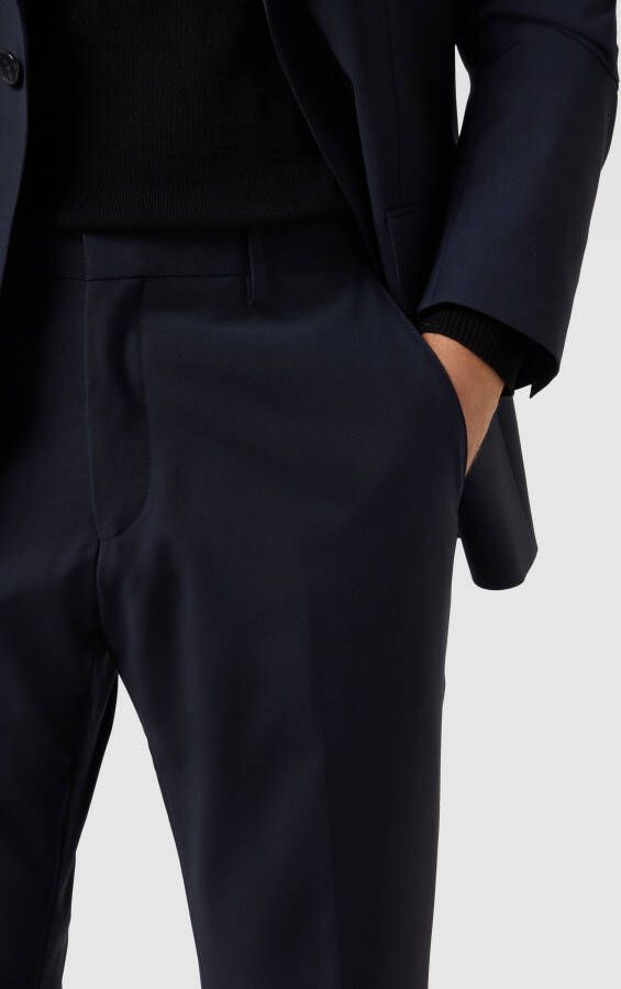 Boss Slim fit pantalon met steekzakken model 'Genius' - Foto 2