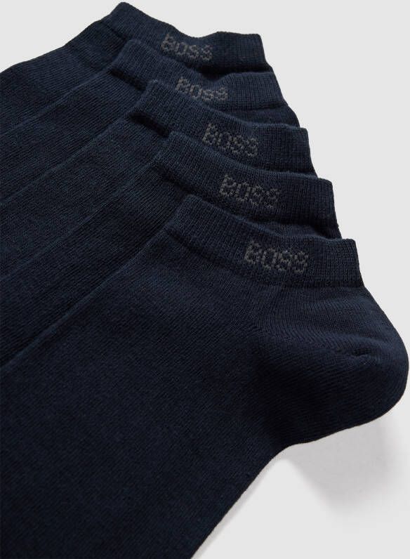 Boss Sneakersokken met labelopschrift model 'Uni Color' - Foto 2