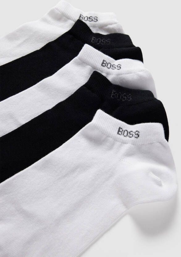 Boss Sneakersokken met labelopschrift model 'Uni Color'