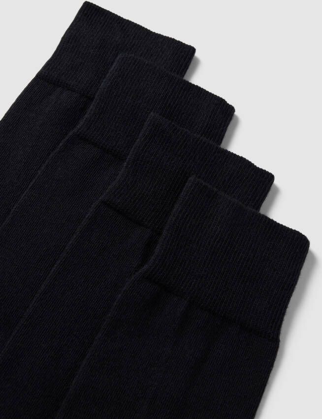 Boss Sokken met labeldetail in een set van 4 paar