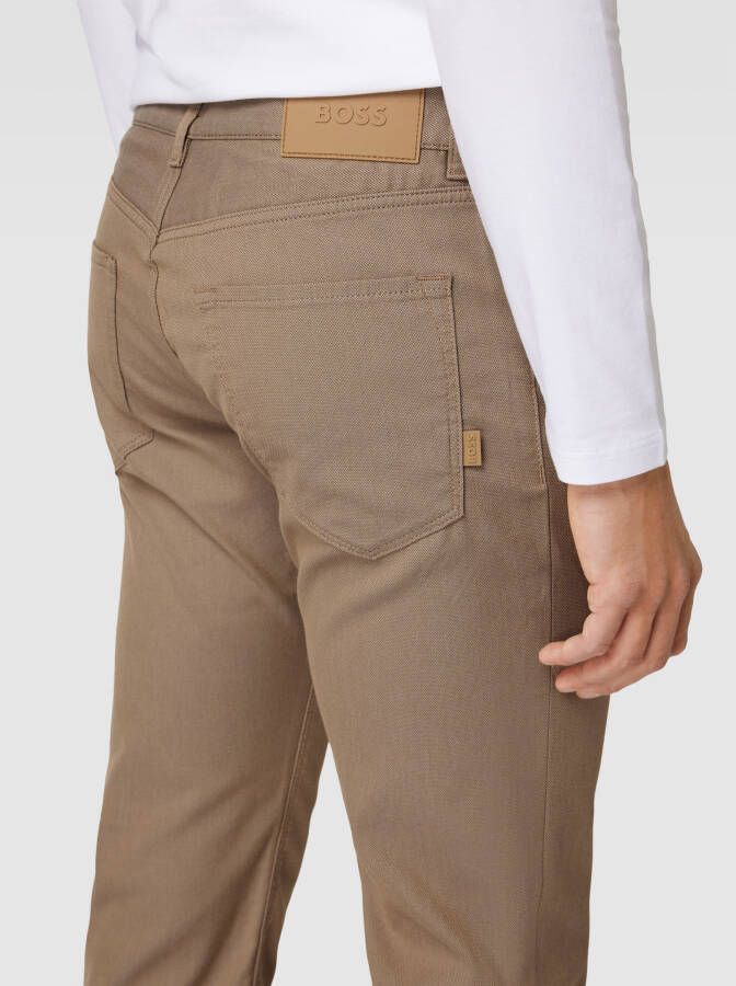 Boss Stoffen broek met 5-pocketmodel model 'Maine'