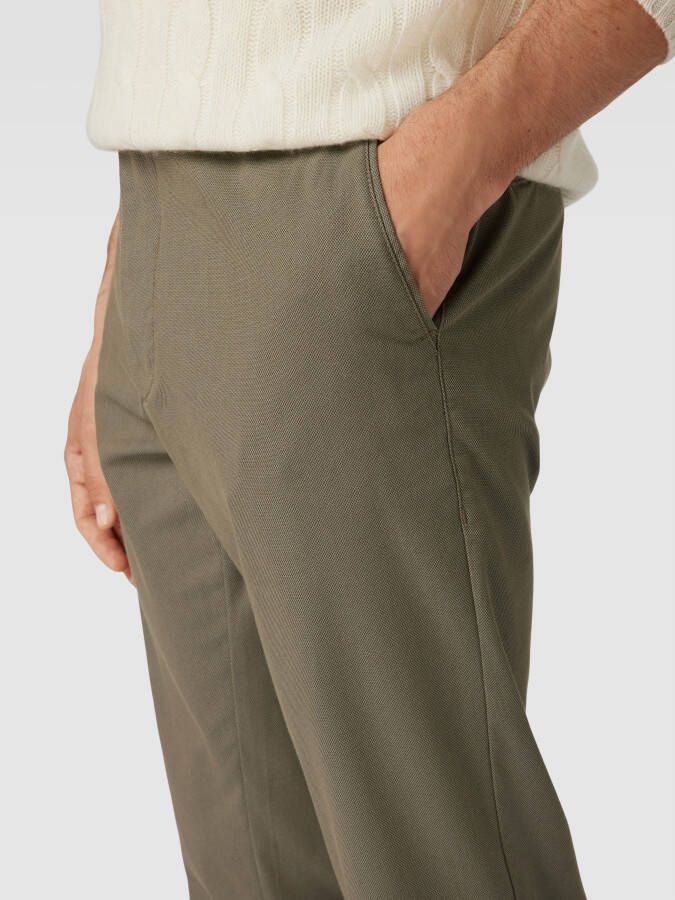 Boss Stoffen broek met fijn all-over motief model 'Kane' - Foto 2
