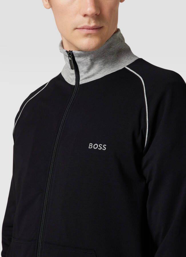 Boss Sweatpants met labelstitching model 'Mix&Match Pants'