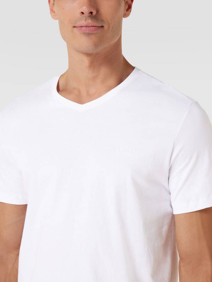 Boss T-shirt met V-hals in een set van 2 stuks model 'ComfortS' - Foto 2
