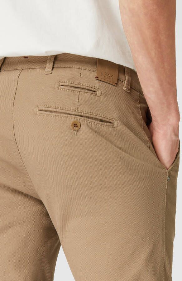 BRAX Moderne pasvorm platte voorkant chino broek Brown Heren - Foto 2