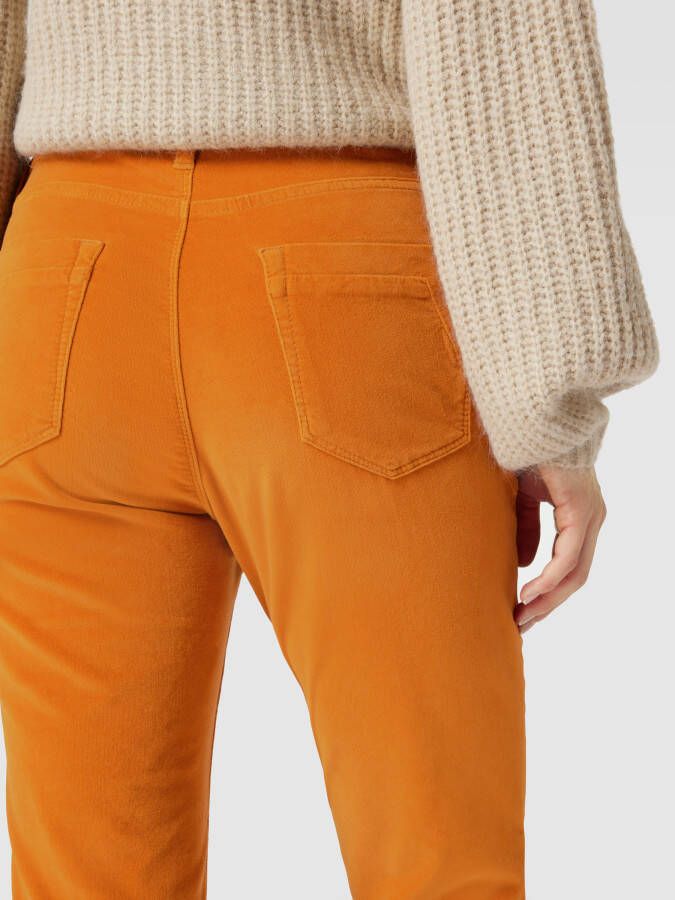BRAX Slim fit jeans in fluweellook model 'Mary'