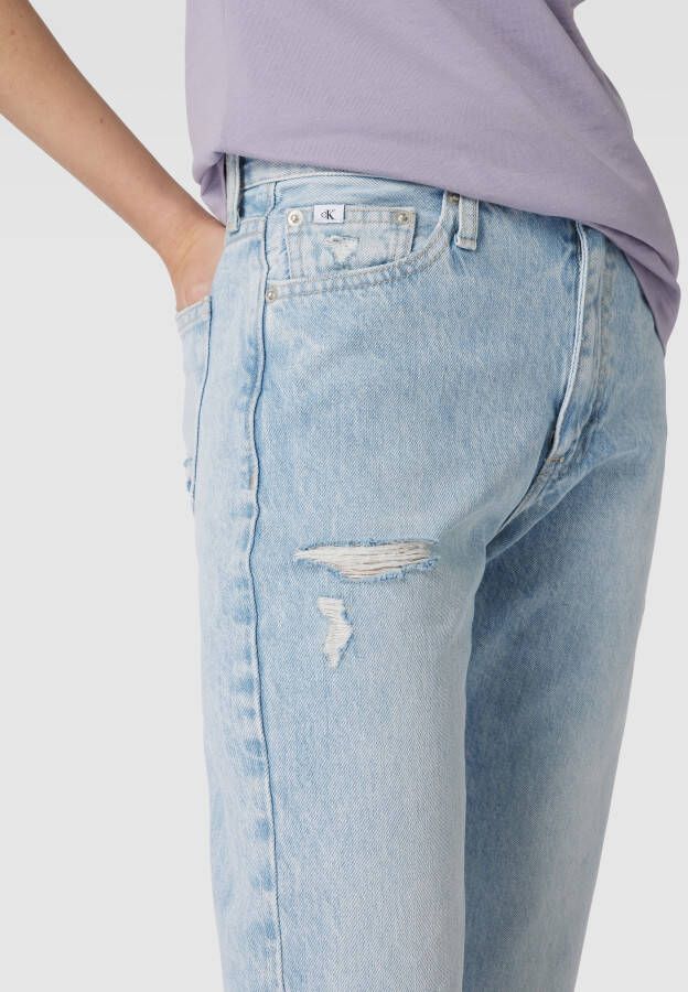Calvin Klein Jeans Bootcut jeans in destroyed-look model 'AUTHENTIC'
