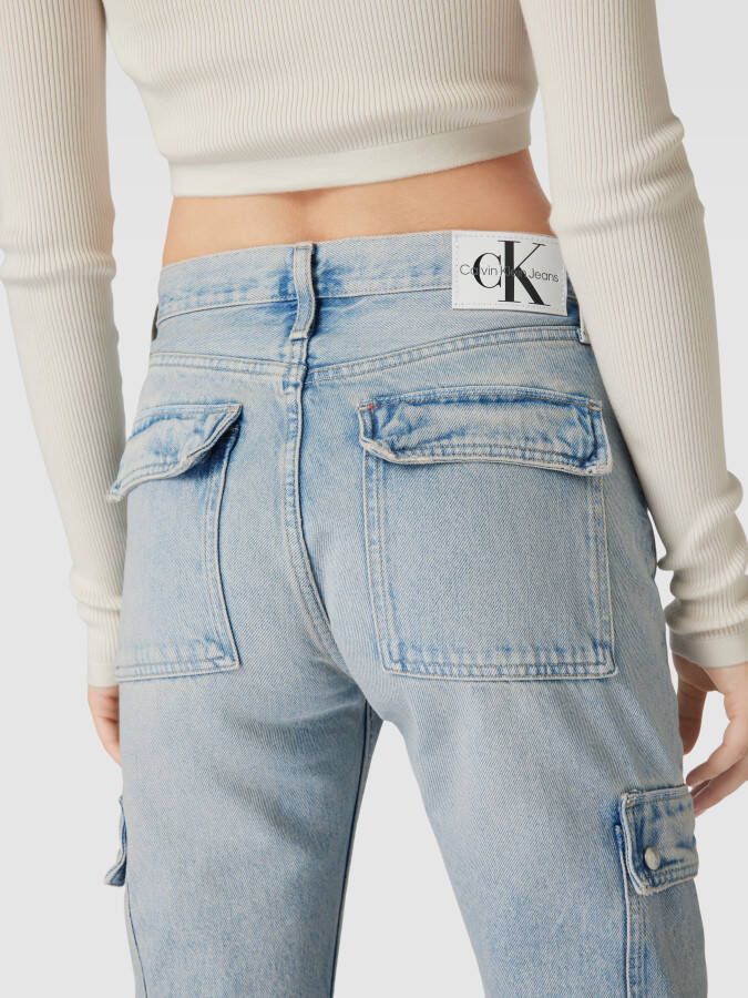 Calvin Klein Jeans Bootcutjeans in used-look - Foto 2