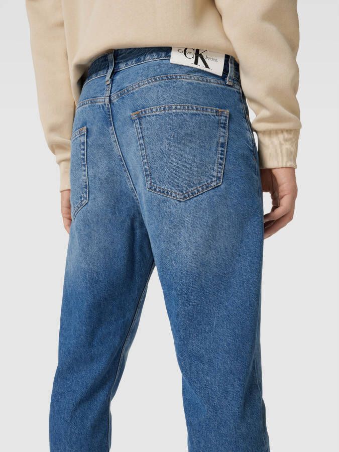 Calvin Klein Jeans Dad fit jeans met labeldetails model 'DAD'