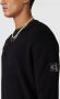 Calvin Klein Gebreide trui BADGE RAW EDGE SWEATER met een ronde hals - Thumbnail 3
