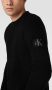 Calvin Klein Jeans Gebreide trui met labelpatch model 'MONOLOGO BADGE SWEATER' - Thumbnail 11
