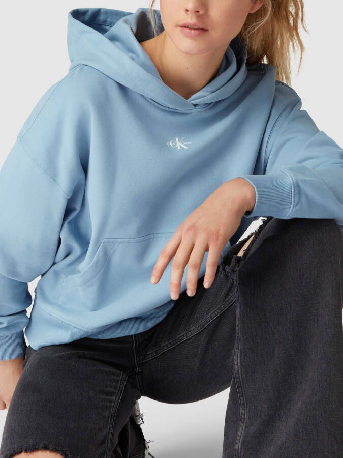 Calvin Klein Jeans Hoodie met capuchon model 'MICRO'