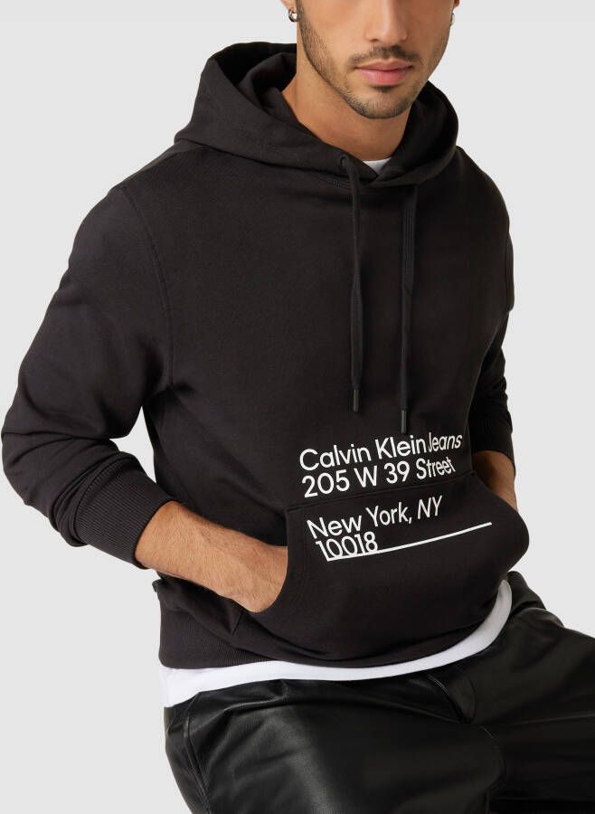 Calvin Klein Jeans Hoodie met labelprint