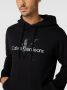 Calvin Klein Biologisch katoenen hoodie Milieuvriendelijk Lange mouwen Black Heren - Thumbnail 8