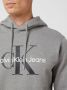 Calvin Klein Sudadera kern monogram hoodie Grijs Heren - Thumbnail 9