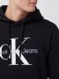 Calvin Klein Zwarte Monogram Hoodie PRE FW `23 Collectie Black Heren - Thumbnail 4