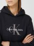 Calvin Klein Hoodie GUNMETAL MONOGRAM HOODIE met metallickleurig ck logo monogram & opschrift - Thumbnail 2