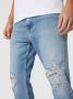 Calvin Klein Lichtblauwe jeans voor heren 5-pocket dad jeans Blauw Heren - Thumbnail 5