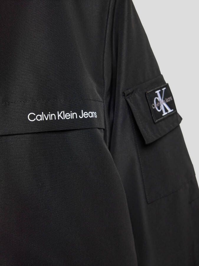 Calvin Klein Jeans Jack met labelpatch model 'BACK TO SCHOOL'