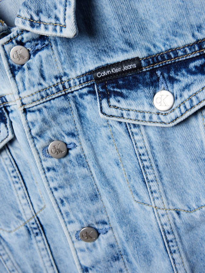 Calvin Klein Jeans Korte Jurk SLEEVELESS BLUE DENIM DRESS