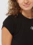 Calvin Klein Shirt met ronde hals CK RIB CROPPED SLIM TEE met ck-logo op borsthoogte - Thumbnail 2