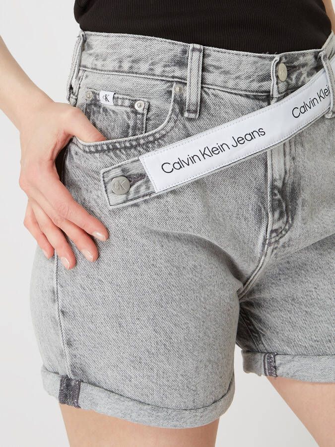Calvin Klein Jeans Korte mom fit jeans van katoen