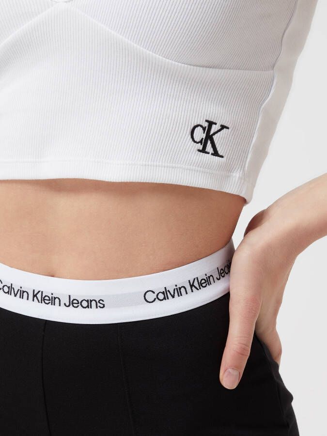 Calvin Klein Jeans Korte top met stretch