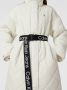 Calvin Klein Doorgestikte jas BELTED QUILTED COAT met hoge staande kraag (set 2-delig Met een bindceintuur) - Thumbnail 3