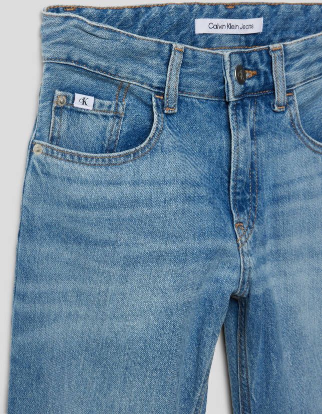 Calvin Klein Regular fit jeans met -logobadge