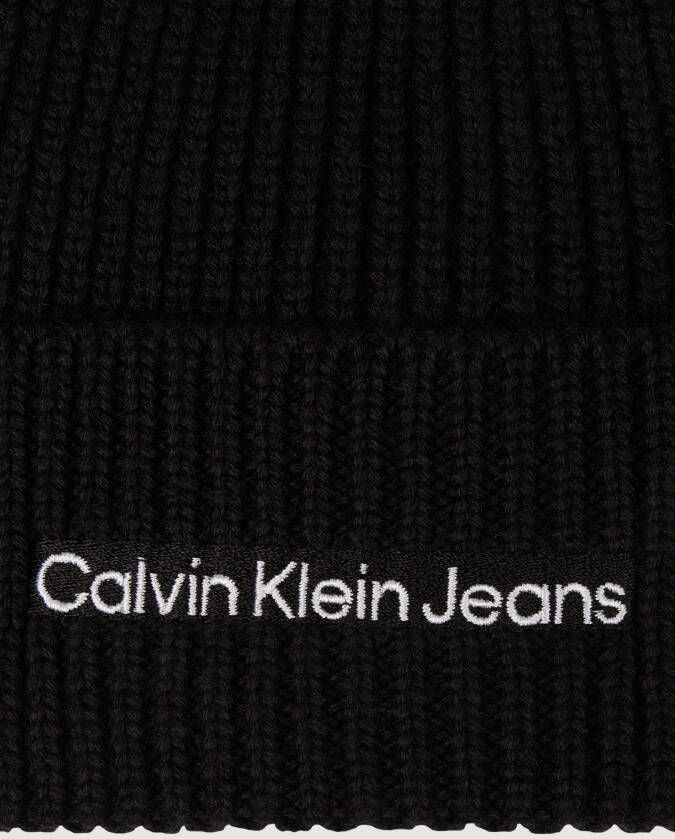 Calvin Klein Jeans Muts van wolmix