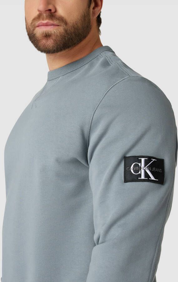 Calvin Klein Jeans Plus SIZE sweatshirt met labelpatch