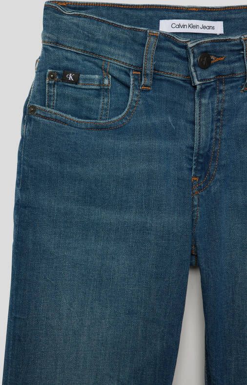 Calvin Klein Jeans Regular fit jeans met verstelbare bandwijdte