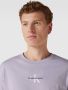 CALVIN KLEIN JEANS T-shirt MONOLOGO REGULAR met logo lavender aura - Thumbnail 7