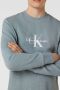 Calvin Klein Jeans Shirt met lange mouwen wafelstructuur en labelstitching - Thumbnail 2