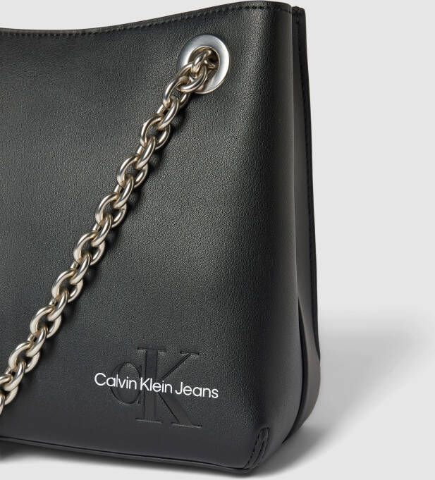 Calvin Klein Jeans Shopper met labeldetail
