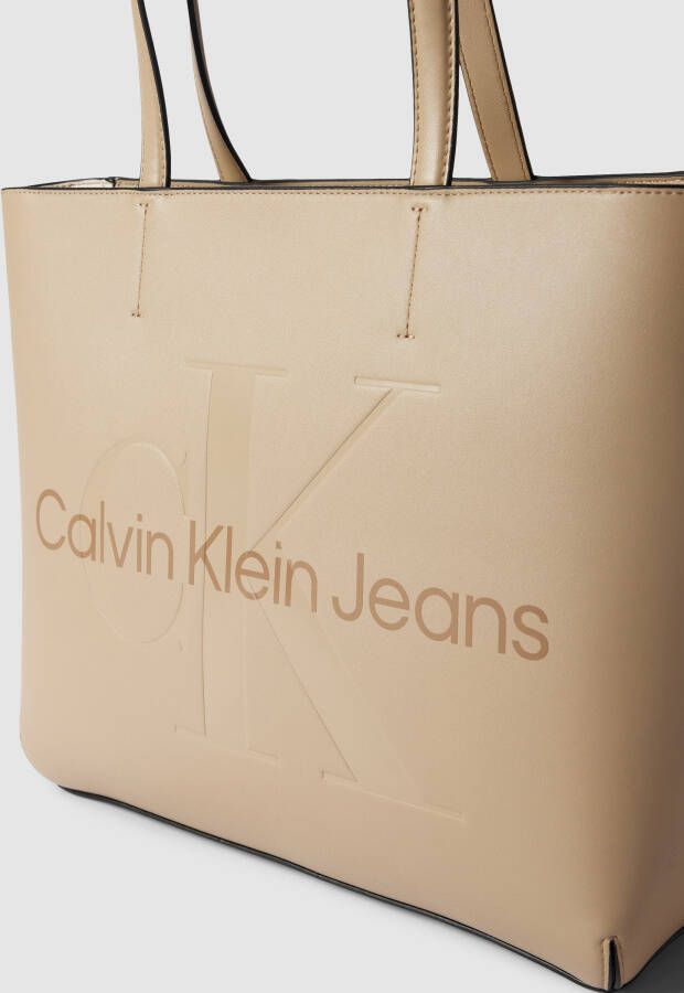 Calvin Klein Jeans Shopper met labelprint model 'SHOPPER29'