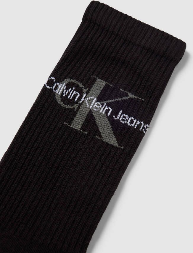 Calvin Klein Jeans Sokken met labeldetail