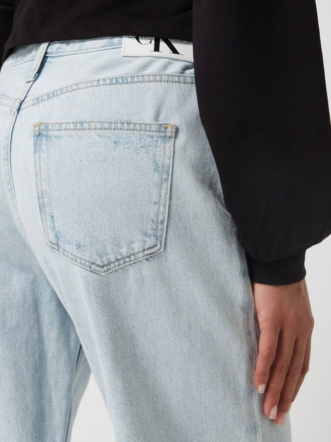Calvin Klein Jeans Straight fit jeans van katoen