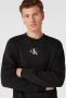 Calvin Klein Jeans Heren Zwart Sweatshirt Lange Mouw Black Heren - Thumbnail 12