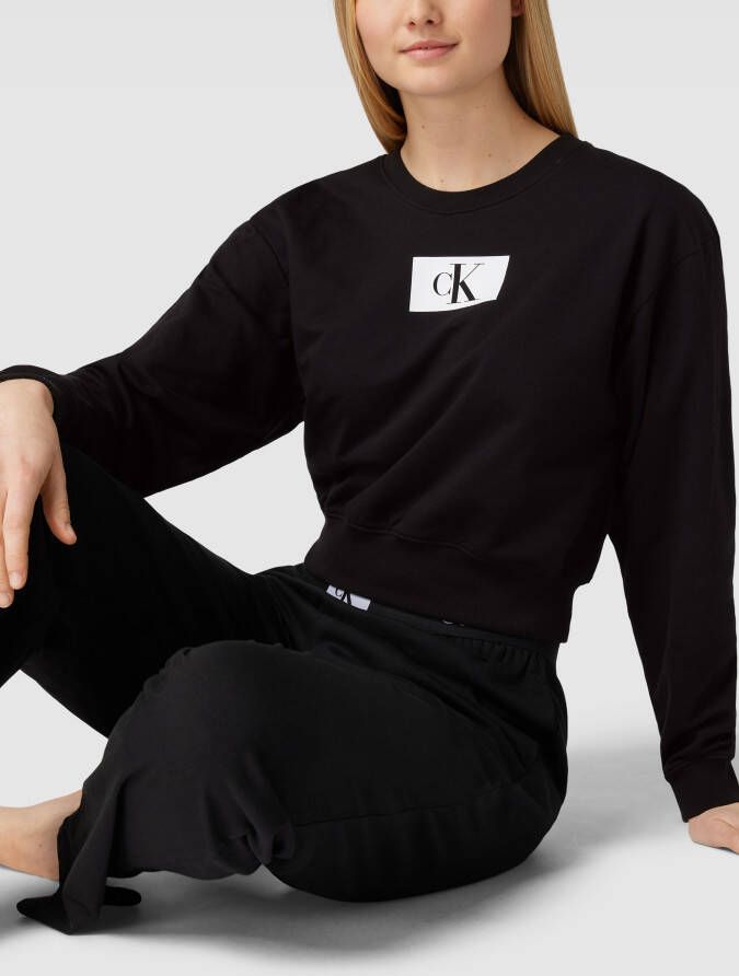 Calvin Klein Jeans Sweatshirt met labelprint
