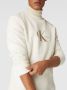 Calvin Klein Jeans Shirt met lange mouwen en wafelstructuur model 'ARCHIVAL' - Thumbnail 8