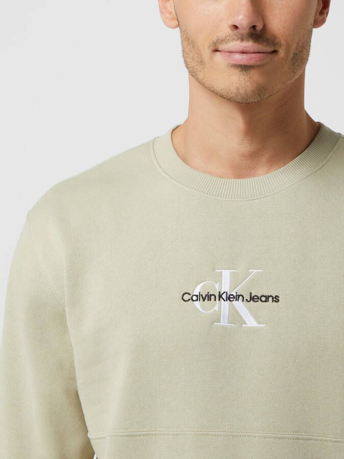 Calvin Klein Jeans Sweatshirt met logo