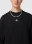 Calvin Klein Jeans Sweatshirt met logoprint model 'MICRO MONOLOGO CREW NECK' - Thumbnail 2