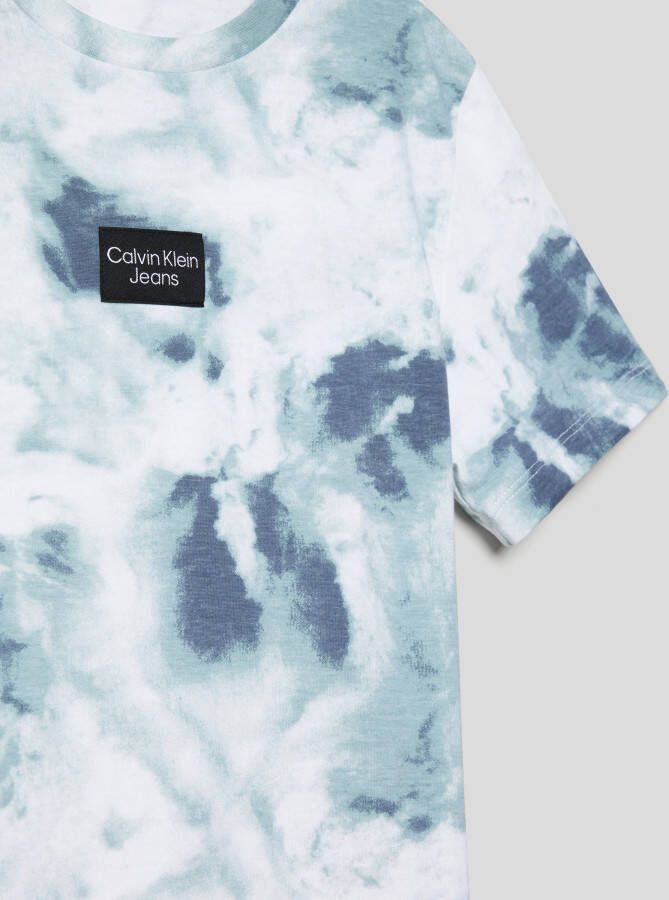 Calvin Klein Jeans T-shirt Korte Mouw TIE DYE AOP T-SHIRT