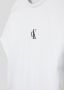 Calvin Klein Jeans Boxy fit T-shirt met logoprint en ronde hals - Thumbnail 2