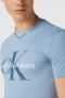 Calvin Klein T-shirt SEASONAL MONOLOGO TEE met -logo-opschrift op borsthoogte - Thumbnail 5