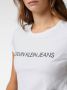 Calvin Klein T-shirt CORE INSTITUTIONAL LOGO SLIM FIT TEE met -logo-opschrift - Thumbnail 9