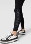 Calvin Klein Zwarte polyester leggings met contrasterende details Black Dames - Thumbnail 6