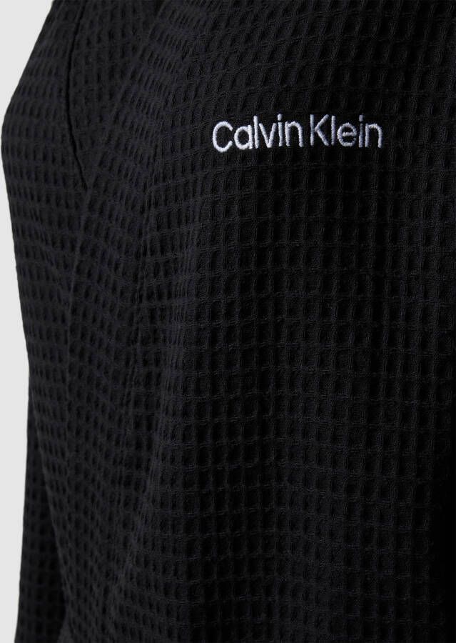 Calvin Klein Underwear Badjas met strikceintuur
